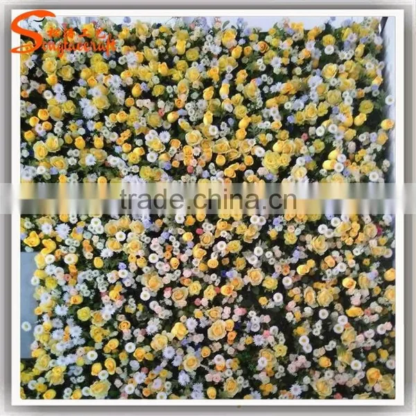 Artificial Plant Wall Home Decoration Artificial Flower Wall Fake Flower Wall photo-3