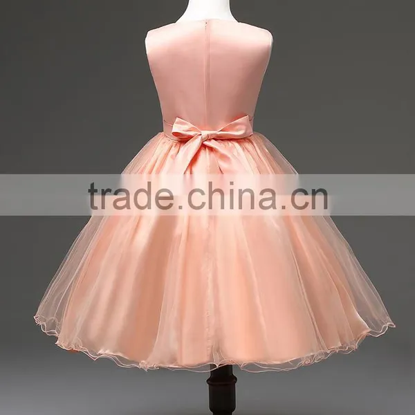 3-12yrs Summer Christmas Cute Flower Girls Dress Sequined Mesh Girl Clothing Sleeveless Princess Dresses Girl Costume Kids Girls photo-4