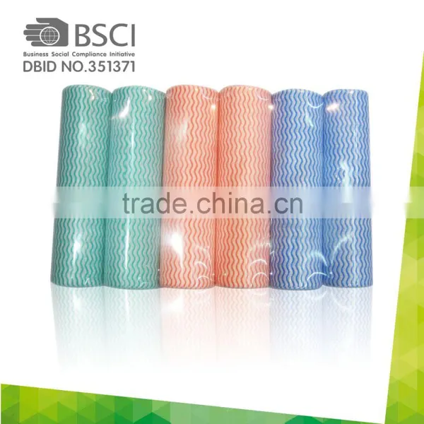 Household Clean Item/kitchen Clean Cloth/spunlace Jumbo Roll/muli-purpose Cleaning Wipes for Kitchen