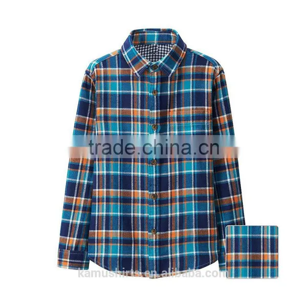 Flannel Shirt for Boy's Children Flannel Shirts Kids Flannel Checks Shirts photo-3