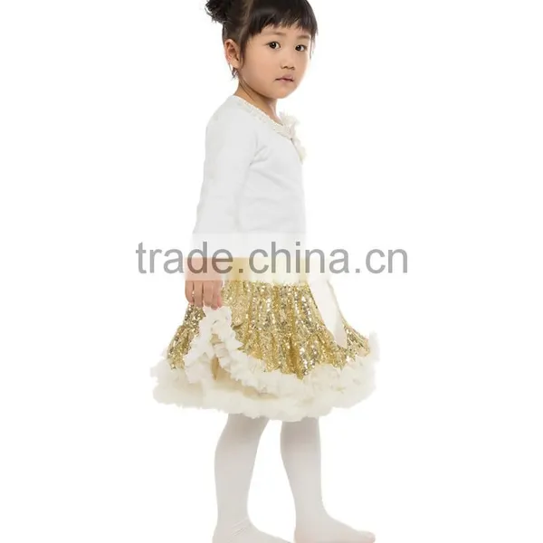 2016 Baby Girls Fall Sequin Outfit Kids Clothes Set Girls Boutique Set photo-6