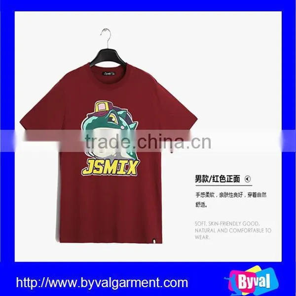 Wholesale Custom Cotton Printed New Design Lovers Tshirts photo-2