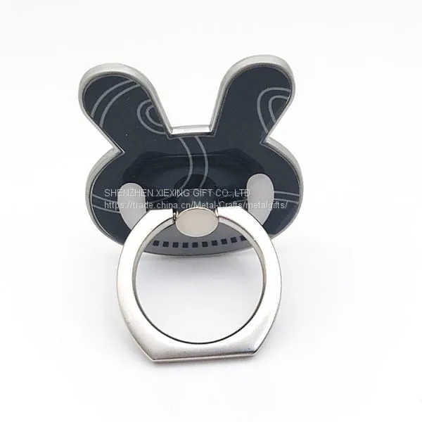 Removable Glue 360 Rotation Zinc Alloy Stand Ring Holder for Mobile