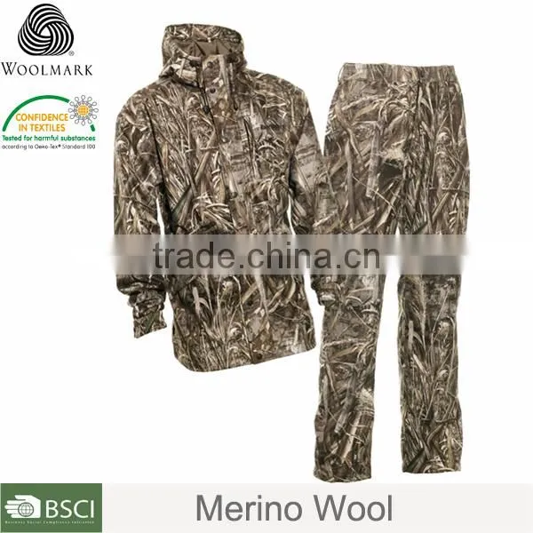 Fashion Merino Wool Hunting Military Camouflag Hunting Uniform photo-4