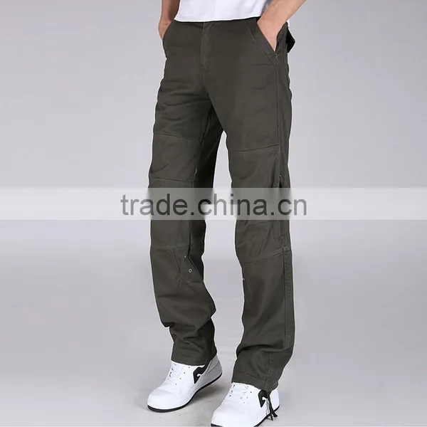 Juqian Quick Drying Durable Washed Carpenter Khaki Mens Workwear Trousers Cargo Pants Overall Work Pants photo-5