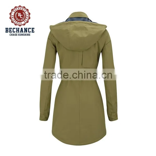 2016 Women's Fashion Spring Ventile Cotton Slim Parka Jackets Women Trench Coat for Wholesale Clothing photo-2