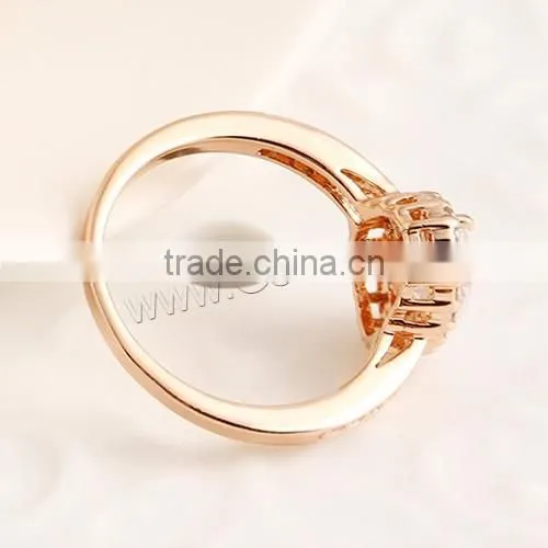 Gold Finger Ring Rings Design for Women With Price Ladies Gold Finger Ring photo-2