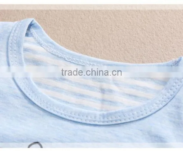 Wholesale Summer Cotton Printing Girls Kids t Shirt With Pants Set photo-5