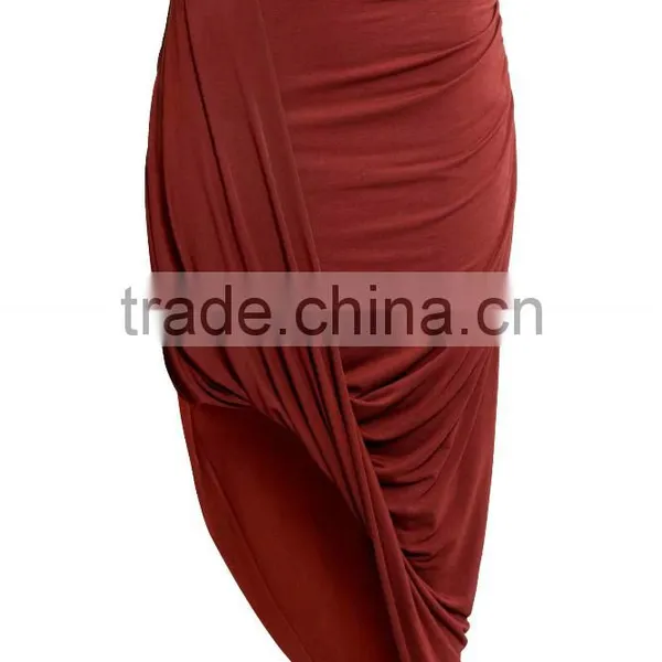 Latest Fashion Casual Draped Skirts Design for Woman 2015 photo-2
