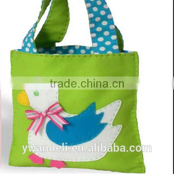 Poppet Bag, Adult Needle Craft Bag, DIY Felt Sewing Bag for Adult Kids Art Toy photo-2