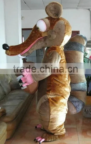 Good Quality Cheap Adult Squirrel Mascot Costume photo-3
