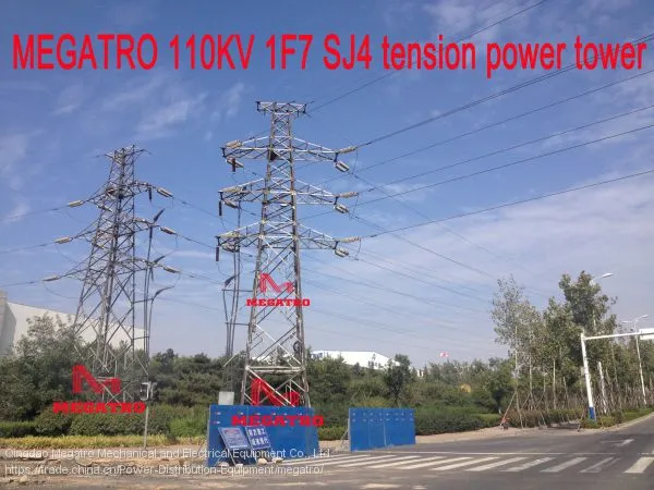 MEGATRO 110KV 1C5 ZMK Tension Transmission Tower photo-3