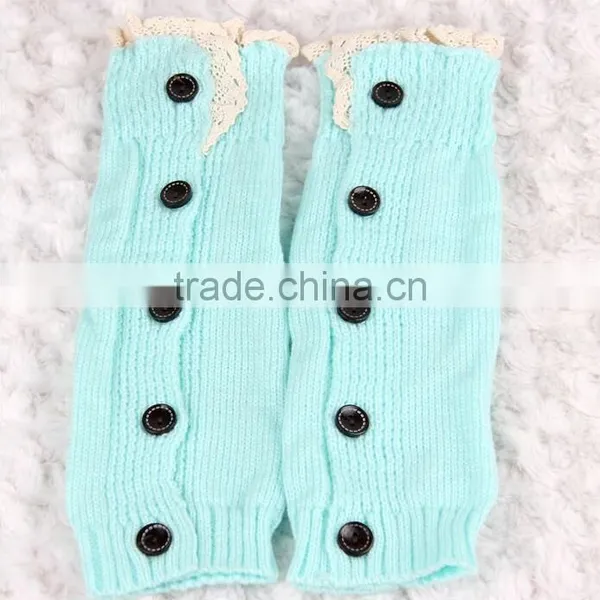 High Quality Kids Acrylic Leg Warmer, Kids Knitted Boot Socks photo-3