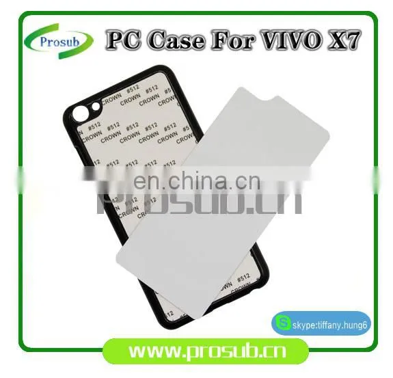 2d Sublimation PC Plastic Blank Smartphone Case Cover for Prosub-VIVO X7 photo-2