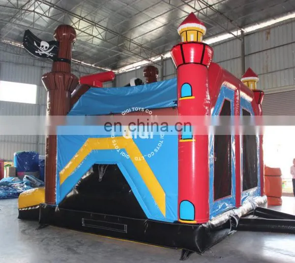Wholesale Inflatable Pirate Ship Jumping Bouncer Combo photo-3