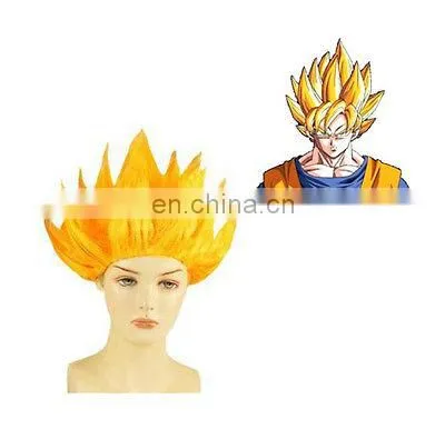Halloween Carnival Party Japanese Character Goku Wig for Adults photo-2