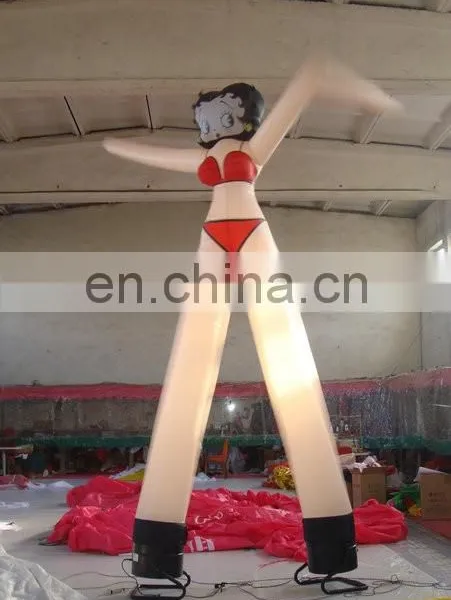 Customized High Performance Led Lighting Inflatable Air Dancer of Beauty photo-2