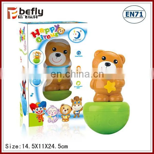 Baby Plastic Roly Poly Toy (Happy Circus) photo-2