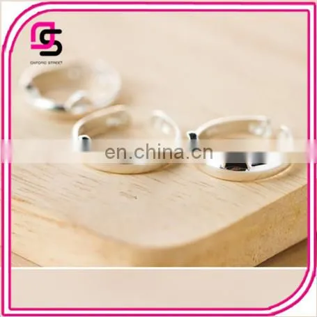 2017 New Style Sterling Silver Opening Adorable Cat Ear Ring Agent photo-4