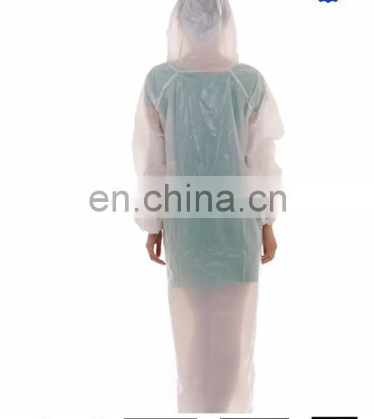 Clear Cheap Disposable Waterproof Plastic Raincoats photo-3