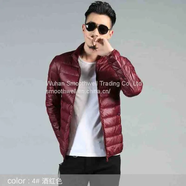 5 Colors Men Light Down Jacket photo-4