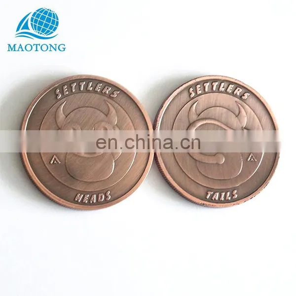 Promotion Bulk Wholesale Custom Cheap Metal Funny Antique Coins photo-4