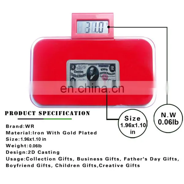 WR Quality 999 24k Silver Bar Folk Art Crafts Year 1891 USD 2 Colored Bars for Collectible Valentine's Day Gifts photo-5