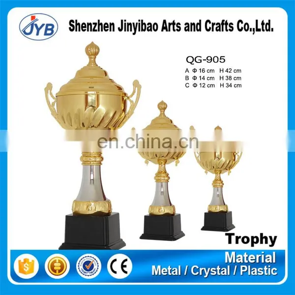 Cheap Price Wholesale Metal Trophies Trophy Cups for Sale photo-3