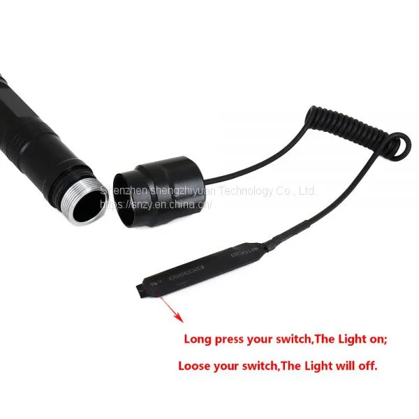 3t6 Flashlight Remote Control Tail Cap Tail Switch LED Torch Tactical Flashlamp Dedicated Pressure Switch photo-2