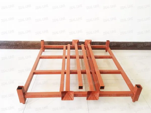 Warehouse Stacking Storage Tire Rack Pallet Tyre Rack Without Mesh photo-3