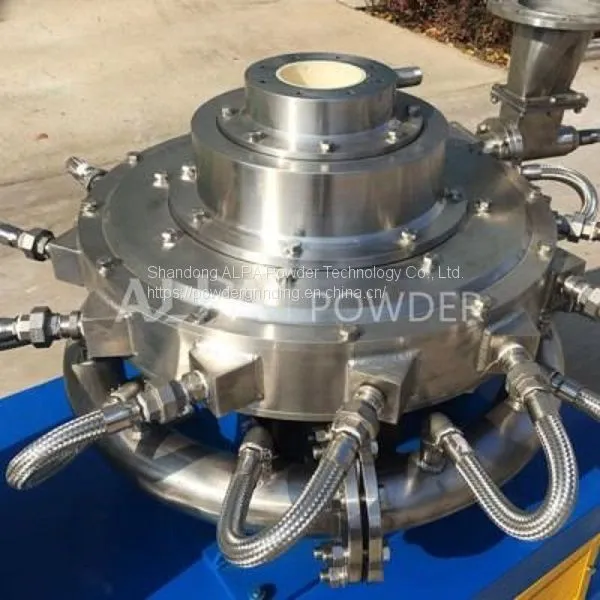 Lithium Manganese Oxide Powder Grinding Machine Spiral Jet Mill photo-3