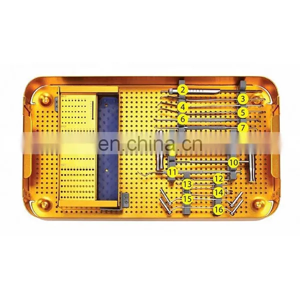 Guaranteed Quality Micro Plate Instrument Set for Trauma Plate Surgery Orthopedic Surgical Instruments photo-3