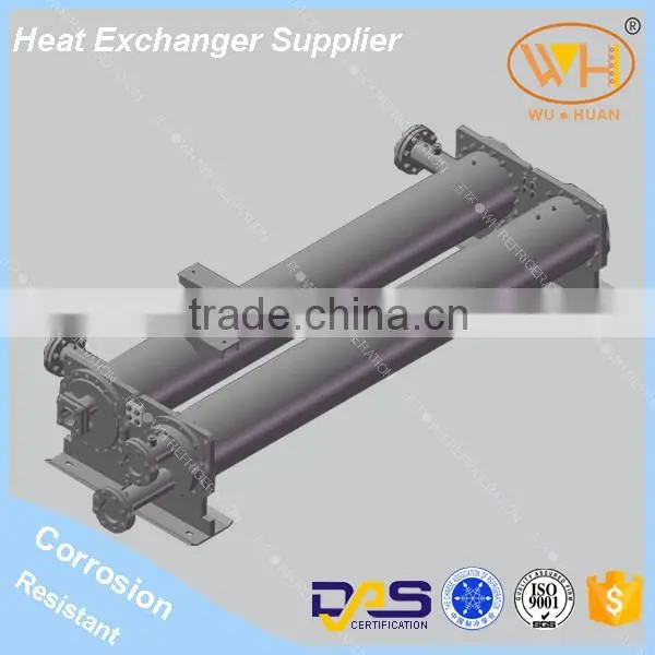 High Efficient 35KW Shell Tube Condenser,Sea Water Cooled Shell Tube Condenser photo-3