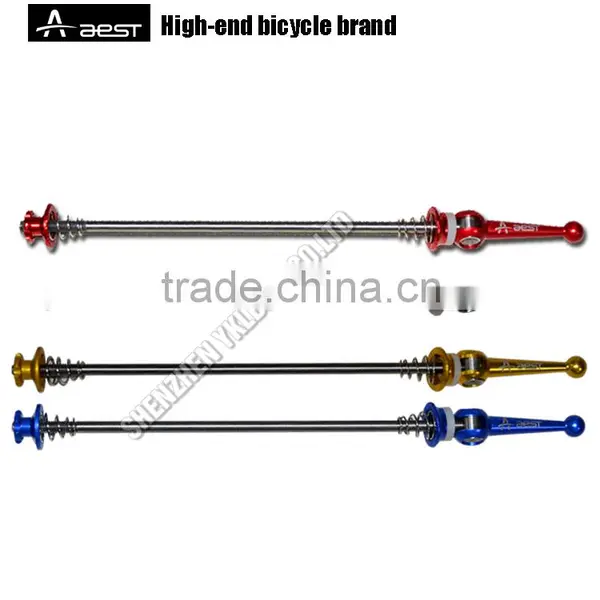Selling Like Hotcakes !! AEST CNC Titanium Bike Skewer on Sales , High-end Bike Parts photo-3