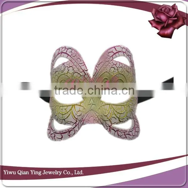 Cheap Butterfly Shaped Plastic Masquerade Party Face Mask for Birthday Party photo-3