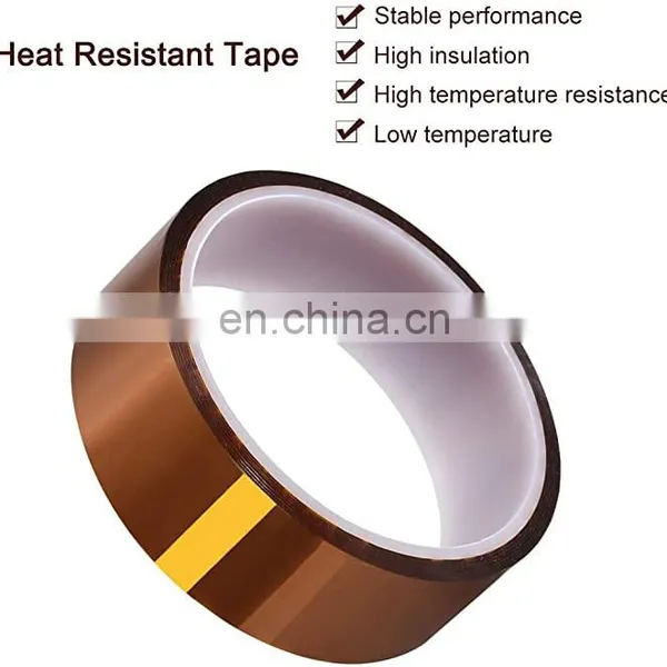 Polyimide High Temperature Resistance Gold Finger Electronics Adhesive Gum Tape photo-3