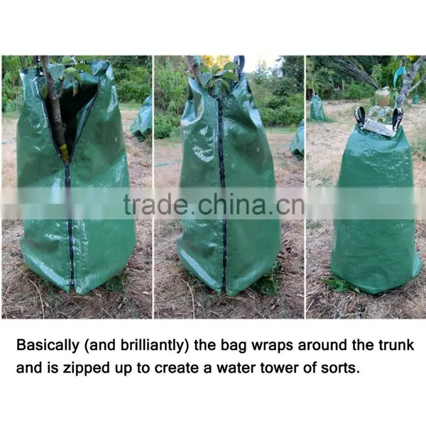 Premium Quality 20 Gallon Tarpaulin Tree Watering Bag With Heavy Duty Zipper, Slow Release Watering Bag for Tree Drip Irregation photo-3