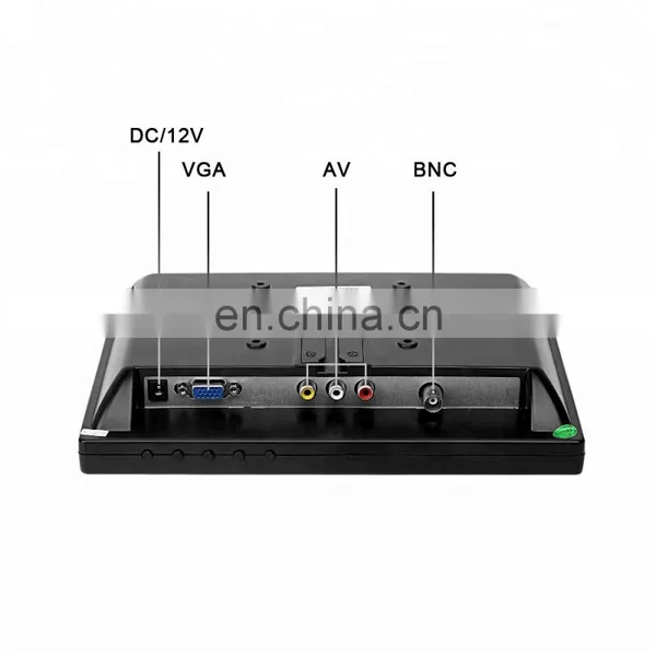 10 Inch Small Industrial Lcd Av Full Vga Input Size Pc Monitor Hd photo-3