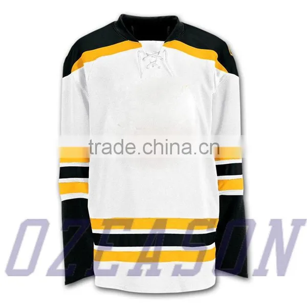 Cheap Team Sublimation Printing Custom Reversible Hockey Jerseys Wholesale photo-5