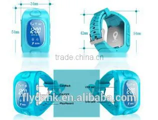 New Kids Watch Phone Mini GPS Tracker Smart Kid Q50 Children Watch Android IOS Antilost Safe Kids Smart Watch Phone GPS Tracker photo-2