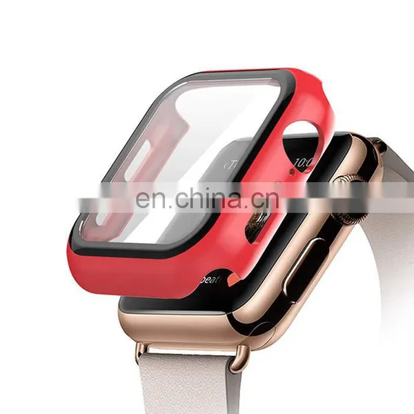 Full Coverage Tempered Film Tpu Screen Protector For Apple Watch Series Crystal Clear Front Protector Case photo-5