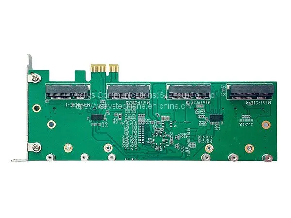 DR2G41 Linux,WiFi-modules,4-miniPCIE-slot Adapter Card 4 x Mini PCIe Card 4 x M.2 Card