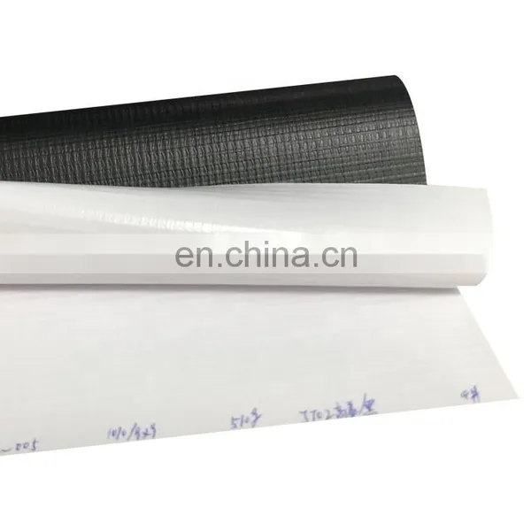 510g Outdoor Advertisement Back Black Frontlit Pvc Flex Banner (1000*1000 9*9 ,cold Lamination ) photo-2