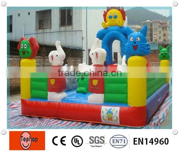 2014 Tophop Large Kids Inflatable Fun City