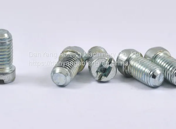Custom Mechanical Terminal Lugs Slotted Aluminum Set Screws Manufacturer