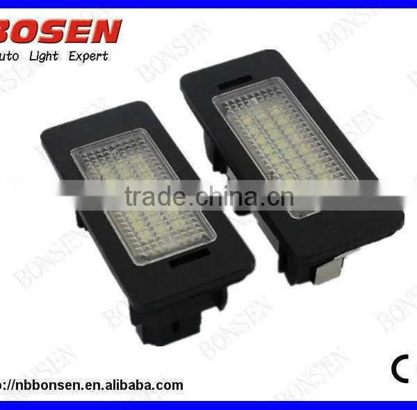 No Error Code car 24 smd LED License plate Lamp for BMW