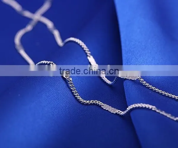 Fashion Jewelry Rhodium Plated Cheap Mesh Chain Necklace photo-6