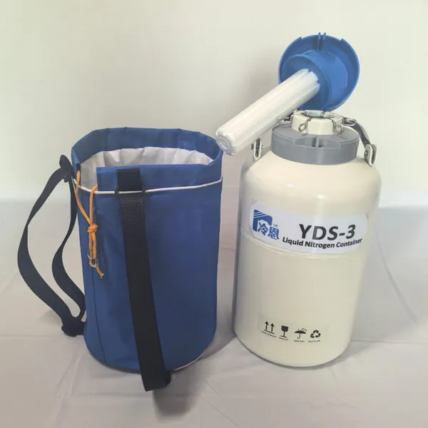 ISO9001 Animal Artificial Insemination Yds3L Small Liquid Nitrogen Tank photo-5