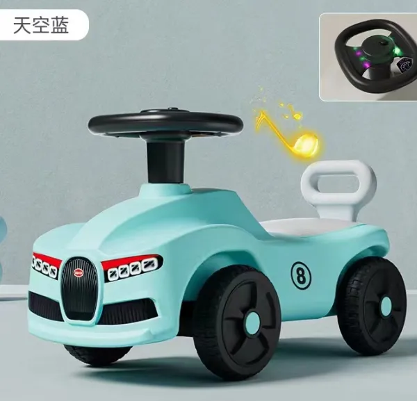 Children's Sliding Bike, Four-wheel Balance Bike, 1-3 Year Old Male and Female Babies Can Ride on a Rollable Bike（Wechat:13510231336） photo-4