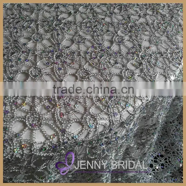 TL001A Made-in China Chemical Lace Cheap Wedding Table Overlay photo-5